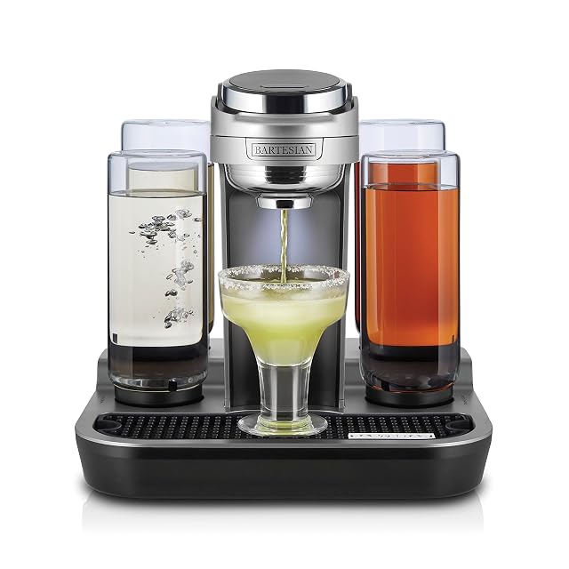 Bartesian 55306 Professional Cocktailmaschine mit Glasflaschen