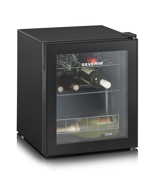 Severin KS 9889 15-Flaschen-Weinkühlschrank, schwarz