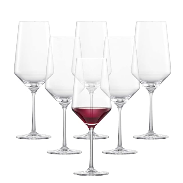 Zwiesel Glas Pure Bordeaux Weingläser, Sechserset
